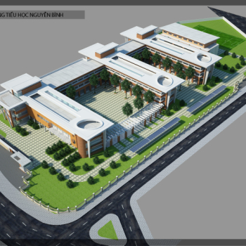Công trình cải tạo, nâng cấp Trường Tiểu học Nguyễn Bình (huyện Nhà Bè)  