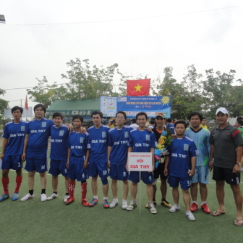 ĐỘI BÓNG ĐÁ CÔNG TY CỔ PHẦN XÂY DỰNG GIA THY THAM GIA GIẢI BÒNG ĐÁ BAN ĐẦU TƯ – CLB DOANH NHÂN SÀI GÒN