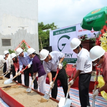 Gia Thy khởi công xây dựng 2 công trình trường học mới