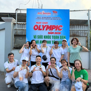 GIA THY LAN TỎA NĂNG LƯỢNG TÍCH CỰC TẠI NGÀY CHẠY OLYMPIC 2026