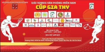 Giải Tennis CÚP GIA THY- Văn phòng Miền Nam hội doanh nhân tư nhân Việt nam 