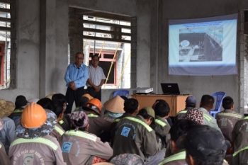 GIATHYCORP. TỔ CHỨC HUẤN LUYỆN ATLĐ CHO CÁN BỘ CÔNG NHÂN VIÊN THI CÔNG TẠI CÔNG TRÌNH