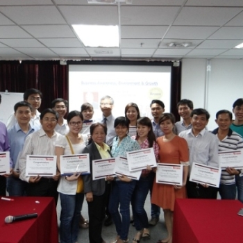 Khóa đào tạo huấn luyện tư duy lãnh đạo: “nhận thức, môi trường và tăng trưởng trong kinh doanh”