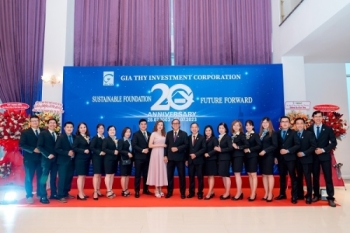 KỶ NIỆM 20 NĂM THÀNH LẬP - CÔNG TY CPĐT GIA THY