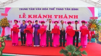 Lễ khánh thành câu lạc bộ văn hóa thể dục thể thao Cách Mạng Tháng 8 - quận Tân Bình