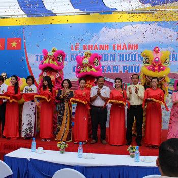 LỄ KHÁNH THÀNH TRƯỜNG MẦM NON HƯỚNG DƯƠNG 