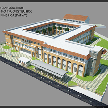 Xây dựng mới Trường Tiểu học Bình Hưng Hoà (Đất ao)